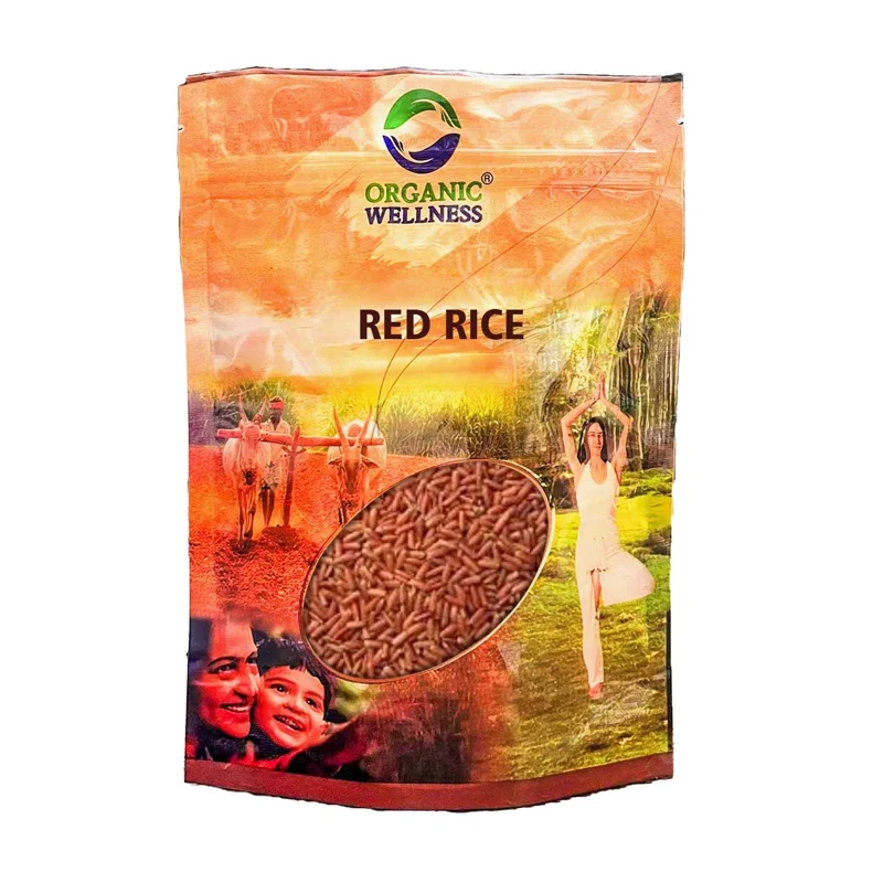 Organic Wellness Red Rice – Whole Grain – Rich in Antioxidants – 450 g