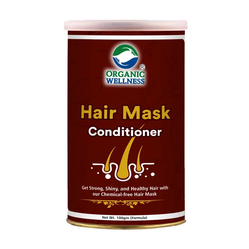 Organic Wellness Hair Mask Conditioner – Deep Nourishing Treatment – 100 g Tin