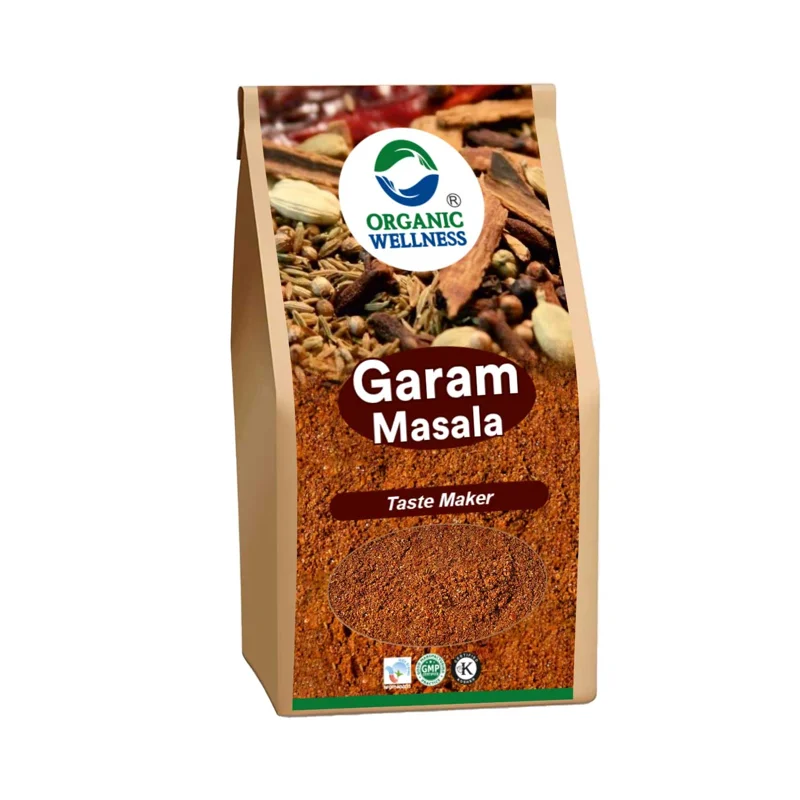 Organic Wellness Garam Masala 75g – Certified Organic – 10-Spice Blend, Toasted thumbnail