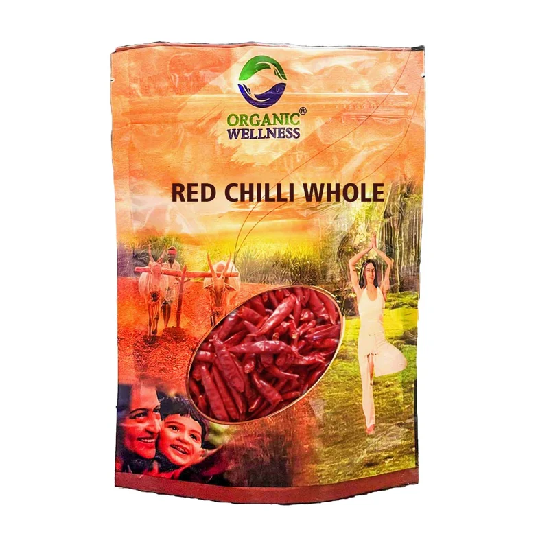 Organic Wellness Red Chilli Whole – Premium Dried Chillies – Stone-Ground – 100 g thumbnail