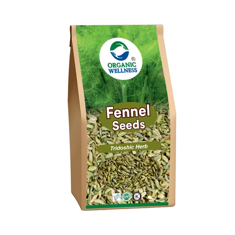 Organic Wellness Fennel Seeds – Certified Organic – Hand-Picked, Digestive Aid – 50 g thumbnail