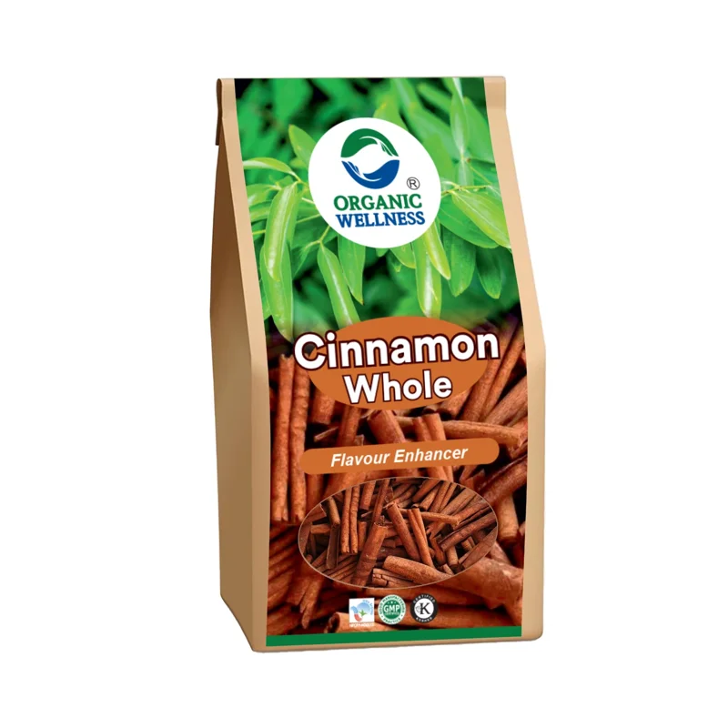 Organic Wellness Cinnamon Whole – Certified Organic – True Ceylon Sticks – 50 g