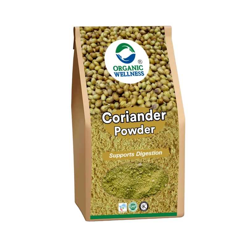 Organic Wellness Coriander Powder – Certified Organic – Fresh Ground – 75 g