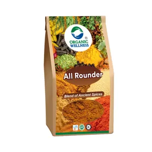 Organic Wellness All Rounder Masala – Versatile Spice Blend – Stone-Ground – 75 g