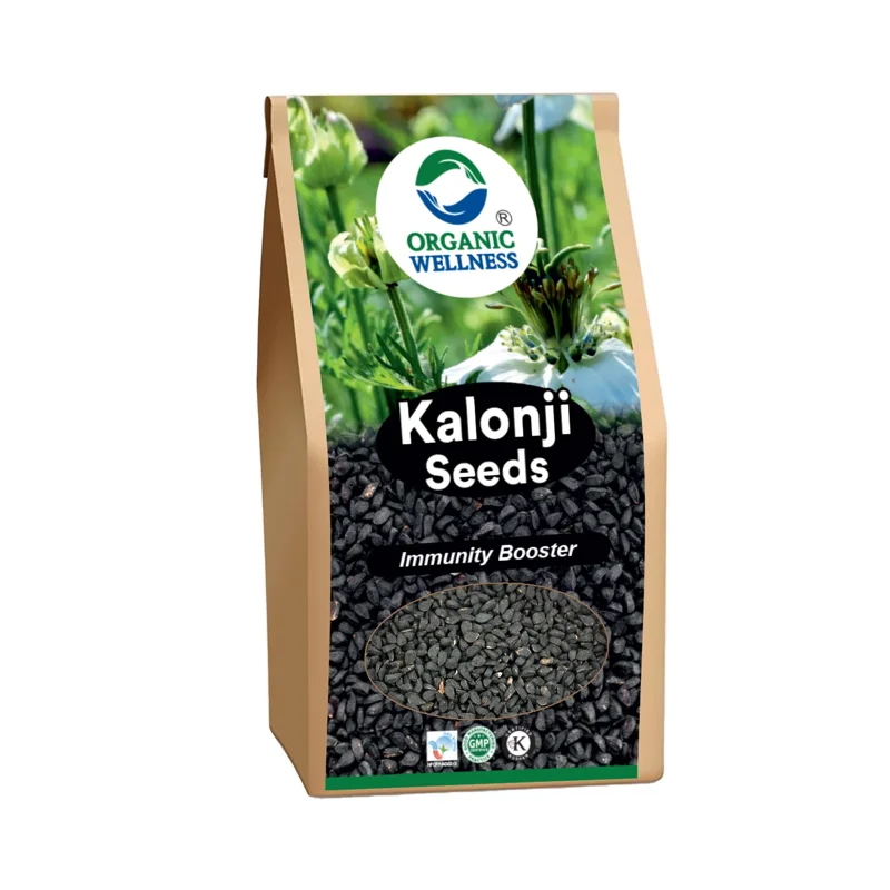 Organic Wellness Kalonji Seeds (Black Cumin) – Certified Organic – Immunity Booster – 75 g thumbnail