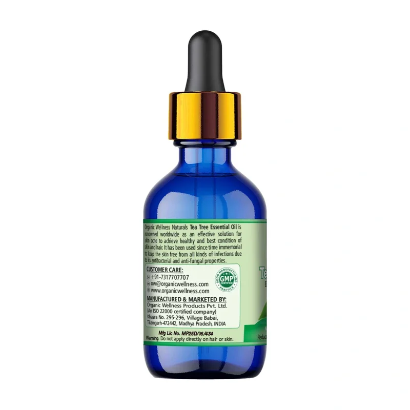 Organic Wellness Tea Tree Essential Oil – Aromatherapy Grade – 20 ml thumbnail