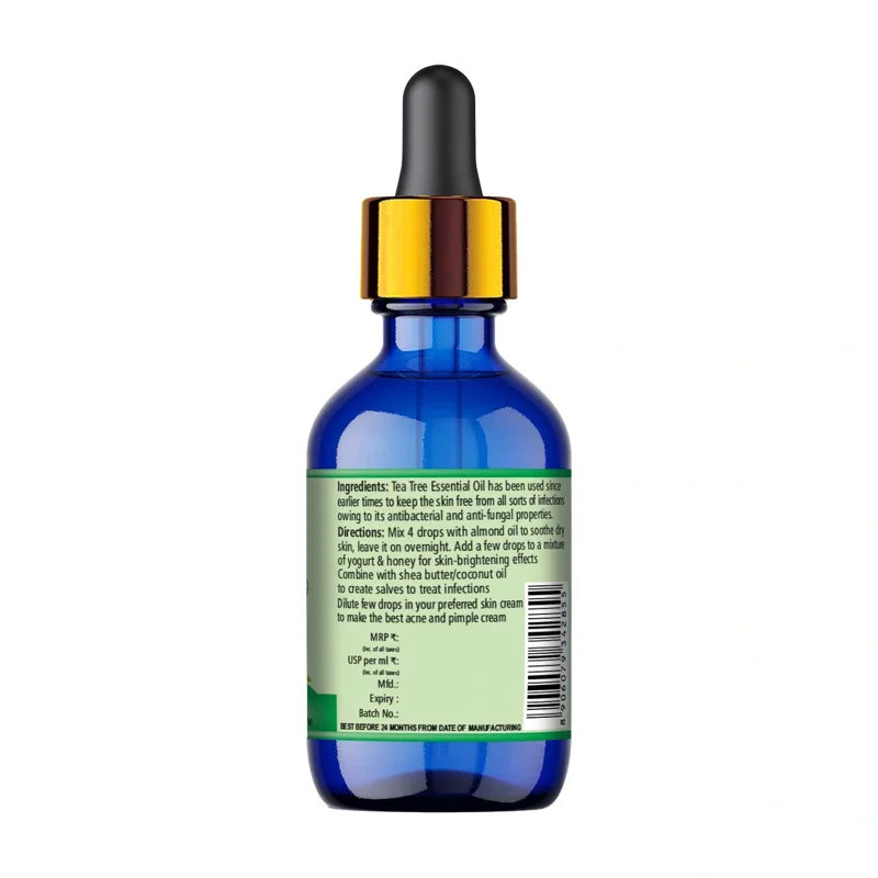 Organic Wellness Tea Tree Essential Oil – Aromatherapy Grade – 20 ml thumbnail
