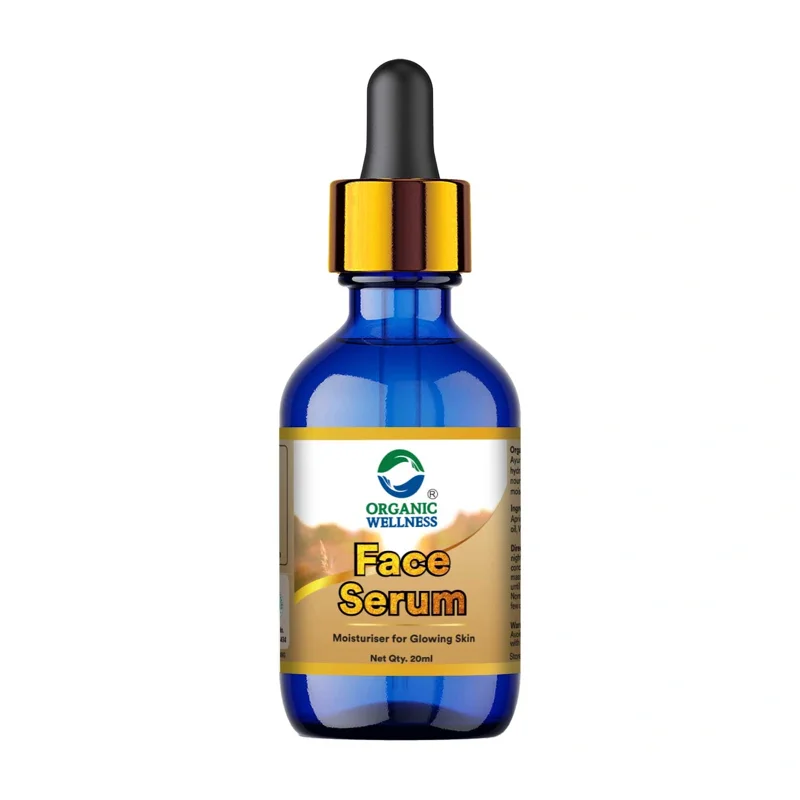 Organic Wellness Face Serum for Glowing Skin 20ml – Vitamin E Booster – 7 Natural Oils