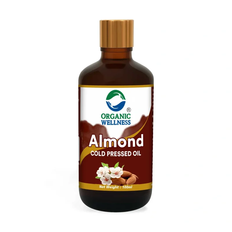 Organic Wellness Almond Cold Pressed Oil – Skin & Hair Nourishment – 100 ml thumbnail
