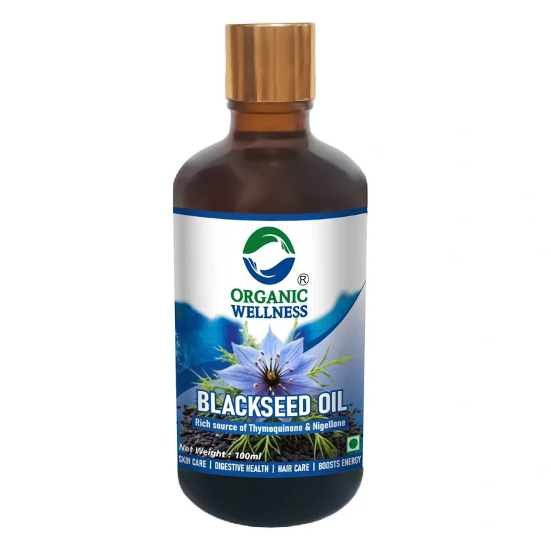 Organic Wellness Blackseed Oil (Kalonji) – Certified Organic – Cold-Pressed, Immunity & Hair – 100 ml thumbnail