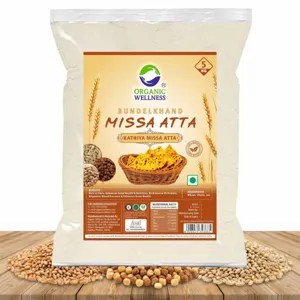 Organic Wellness Missa Atta (Missi Flour) – High Protein & Diabetic Friendly – 6 Grains – Certified Organic