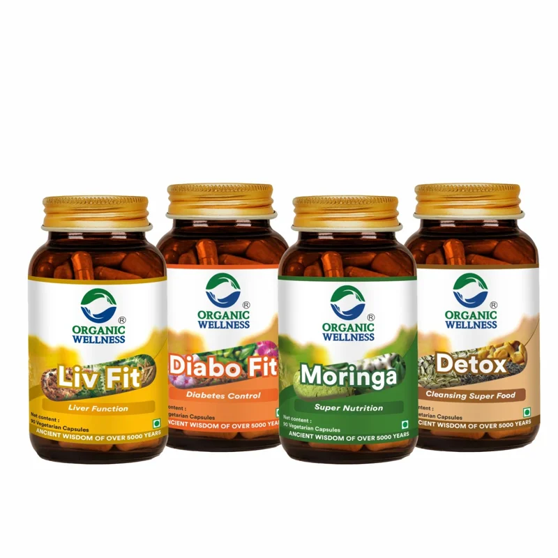 Organic Wellness Diabetes Care Kit – Certified Organic – Blood Sugar Management thumbnail
