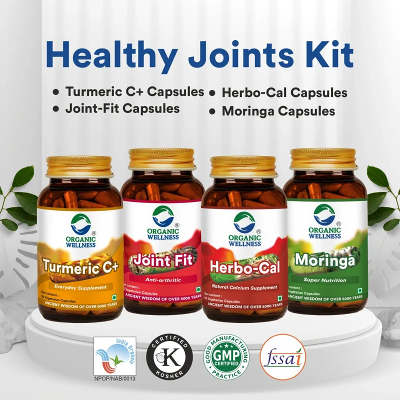 Organic Wellness Healthy Joints Kit – Certified Organic – Joint & Bone Support thumbnail