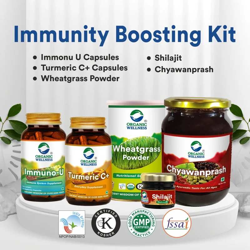 Organic Wellness Immunity Kit – Certified Organic – Complete Immune Support