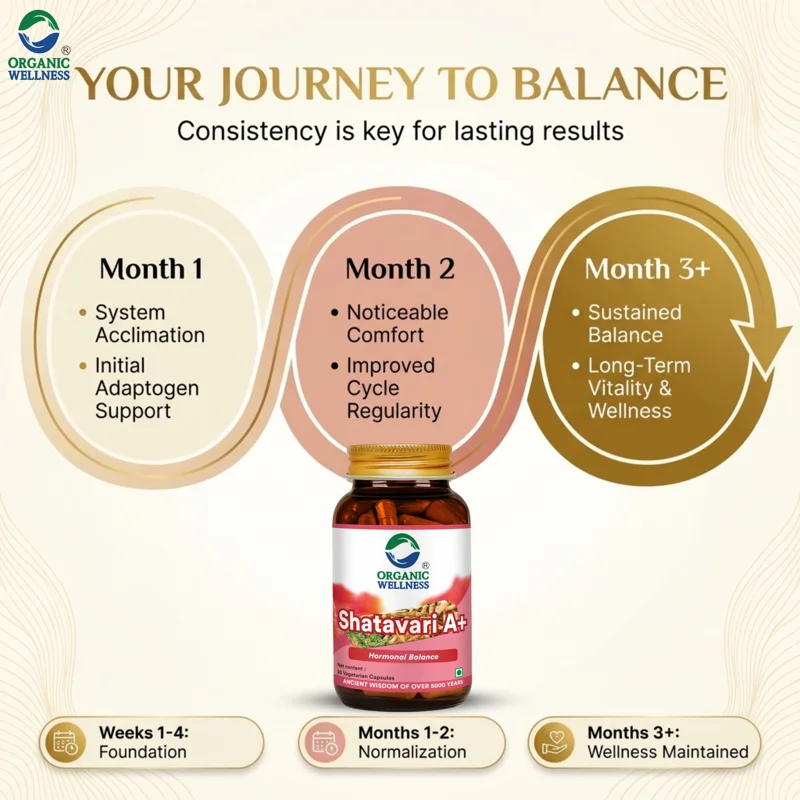 Organic Wellness Shatavari Powder – Certified Organic – Women's Health & Hormonal Balance – 100 g thumbnail