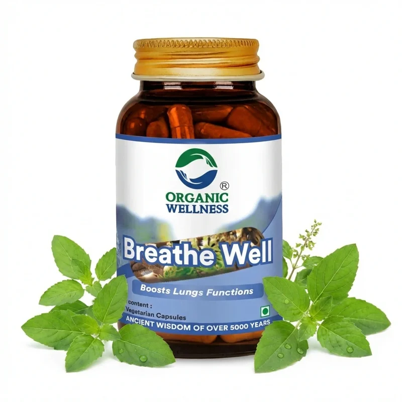 Organic Wellness Breathe Well Powder – Certified Organic – Respiratory Support – 100 g