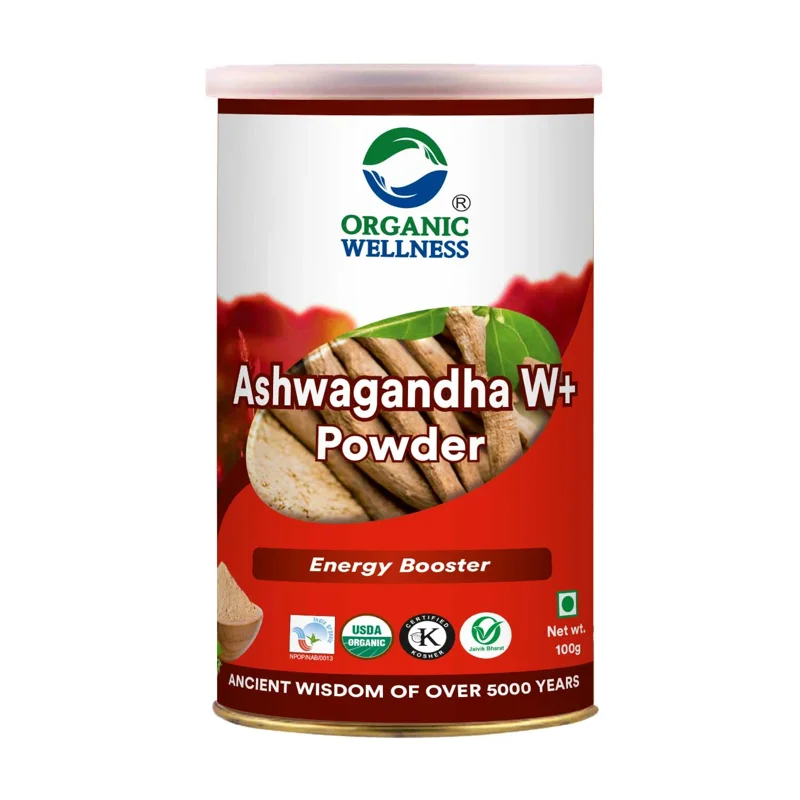 Organic Wellness Ashwagandha Powder – Stress Relief & Energy – 100 g