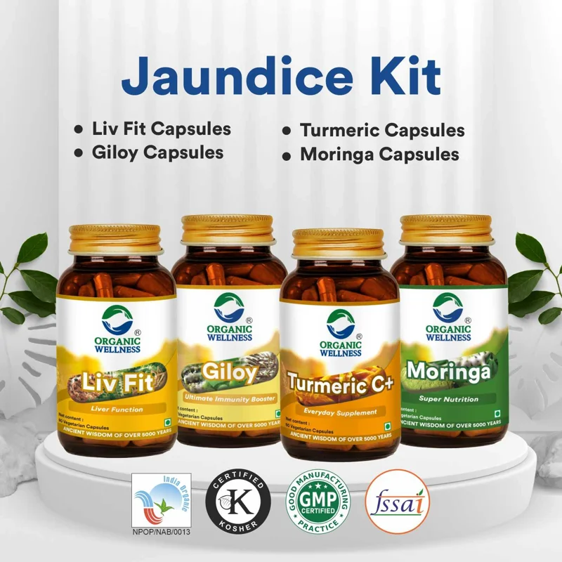 Organic Wellness Jaundice Care Kit – Certified Organic – Liver Wellness Support